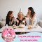 Mom Gifts for Mothers Day - Funny Mother's Day Birthday Handmade Crochet Donut Gift for Mom Mama Mother Mommy from Daughter Son Best Mothers Ever Gifts